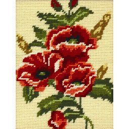 Poppy Flowers Beginners Tapestry Kit