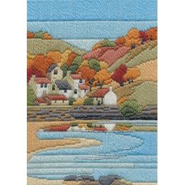 Coastal Autumn Long Stitch Kit