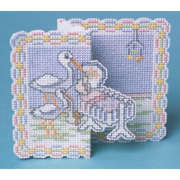 Welcome Baby Card 3D Cross Stitch Kit