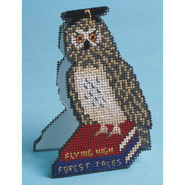 Stand-Up Owl Card 3D Cross Stitch Kit