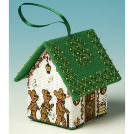Goldilocks & The Three Bears 3D Pantomime House Cross Stitch Kit