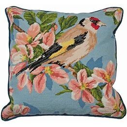 Goldfinch And Blossom Tapestry Cushion Panel Kit