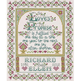 Love's Promise Cross Stitch Kit