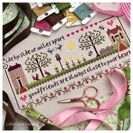 Friendship Sampler Cross Stitch Kit