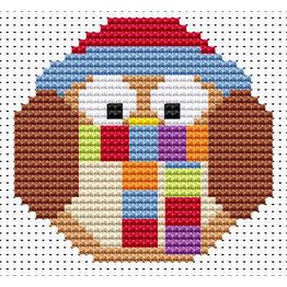 Sew Simple Winter Owl Beginners Cross Stitch Kit