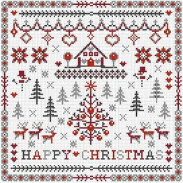 Happy Christmas Cross Stitch Kit