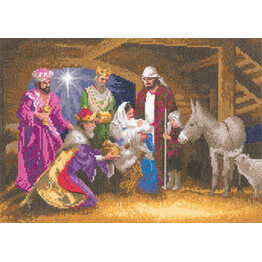 Nativity Cross Stitch Kit (By John Clayton)