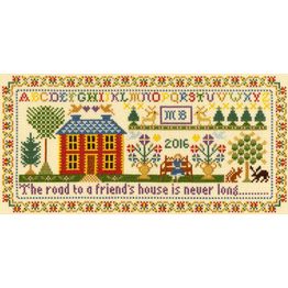 Friends House Cross Stitch Kit