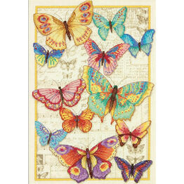 Butterfly Beauty Cross Stitch Kit