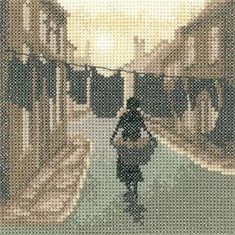 Wash Day Cross Stitch Kit