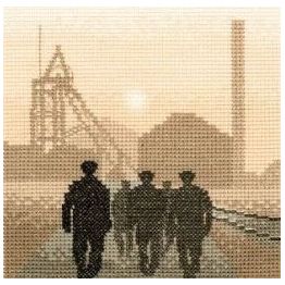 Early Shift Cross Stitch Kit