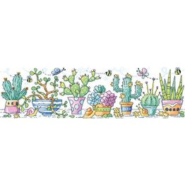 Cactus Garden Cross Stitch Kit