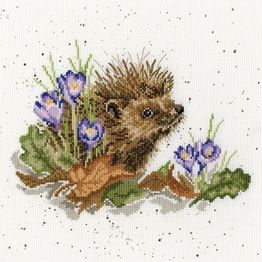 New Beginnings Hedgehog Cross Stitch Kit