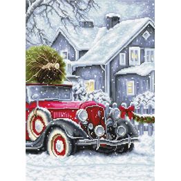 Winter Holidays Cross Stitch Kit