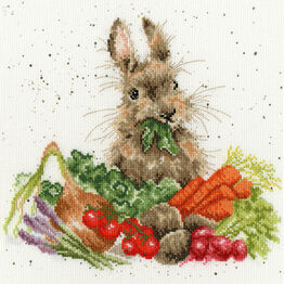 Grow Your Own Rabbit Cross Stitch Kit