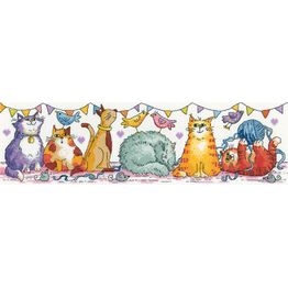 Cat Show Cross Stitch Kit