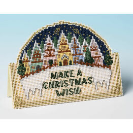 Christmas Wish 3D Cross Stitch Card Kit