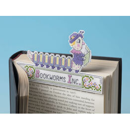 Mrs Bookworm 3D Cross Stitch Kit