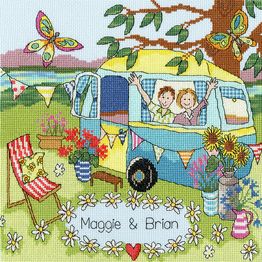 Our Caravan Cross Stitch Kit