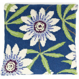 Passion Flower Herb Pillow Tapestry Kit
