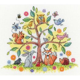 Tree Of Life Cross Stitch Kit By Karen Carter