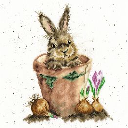 The Flower Pot Cross Stitch Kit