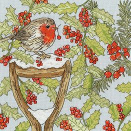 Christmas Garden Cross Stitch Kit