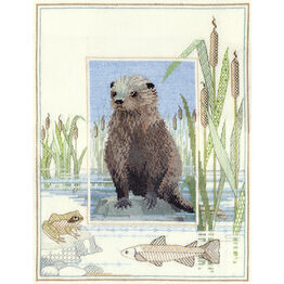 Wildlife - Otter Cross Stitch Kit