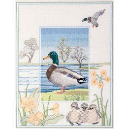 Wildlife - Mallard Cross Stitch Kit