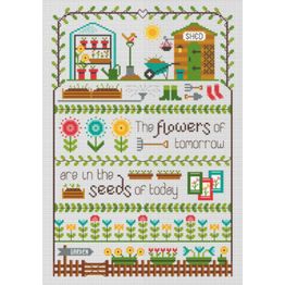The Flowers Of Tomorrow Cross Stitch Kit