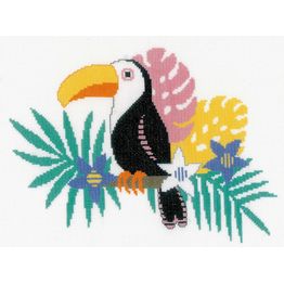 Bright Toucan Cross Stitch Kit