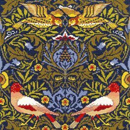 William Morris Bird Cross Stitch Kit
