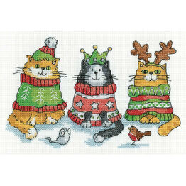 Christmas Jumpers Cross Stitch Kit