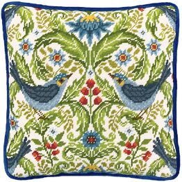 Summer Bluebirds Tapestry Panel Kit