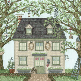 Country House Cross Stitch Kit