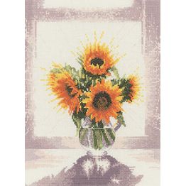 Glass Vase Cross Stitch Kit