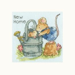 Welcome Home Cross Stitch Card Kit