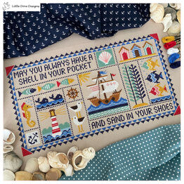 Life On The Ocean Wave Cross Stitch Kit