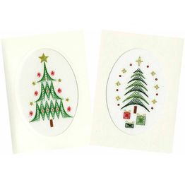 Christmas Tree &amp; All Wrapped Up Christmas Card Kits