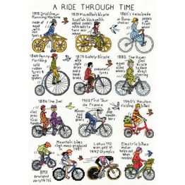 A Ride Through Time Cross Stitch Kit