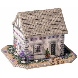 Butterfly Cottage 3D Cross Stitch Kit