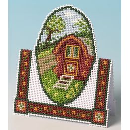 Off The Beaten Track 3D Cross Stitch Card Kit