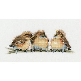 Three's A Crowd Cross Stitch Kit