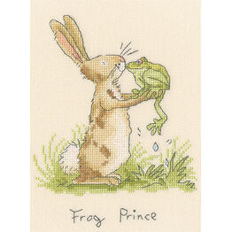 Frog Prince Cross Stitch Kit
