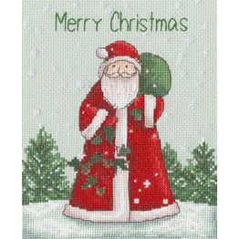 Ol' St Nick Cross Stitch Kit