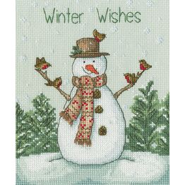 Ol' Jack Frost Cross Stitch Kit