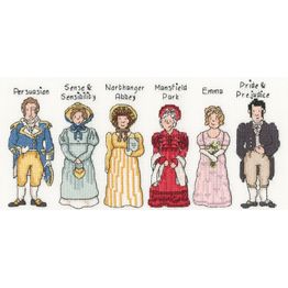 No Enjoyment Like Reading Cross Stitch Kit