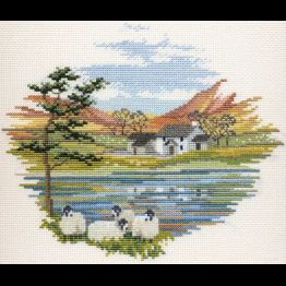 Countryside - Lakeside Farm Cross Stitch Kit