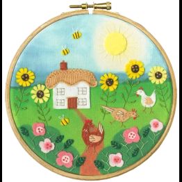 Free To Roam Embroidery Kit