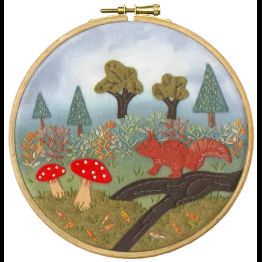 A Woodland Walk Embroidery Kit